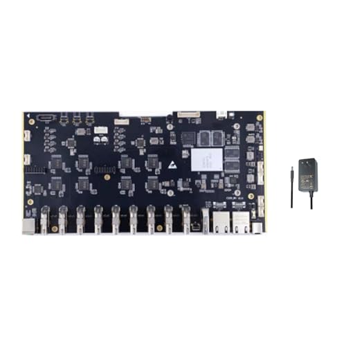 Link Pi ENC8 4K Decoder SRT NDI HDMI Encoder, RTSP/RTMP/HTTP/HLS/H.265 SmartP, 8X 1080P HDMI Input 1x 4K HDMI Output, 4K HD Video Decoder for YouTube Live Broadcast Video Conference (Core Board)