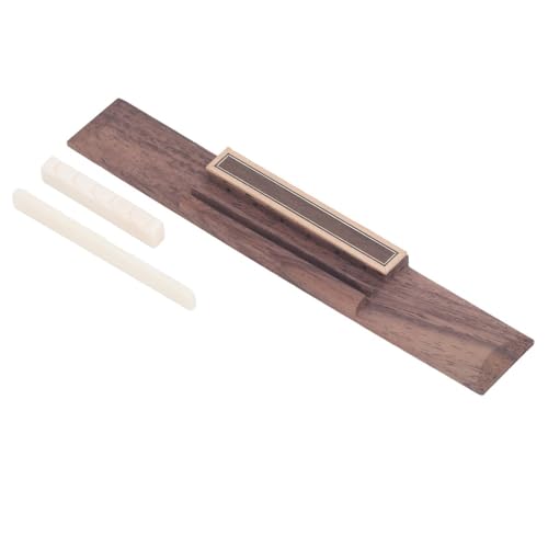 3Pcs Bone Guitar Bridge Saddles for 6-String Guitars