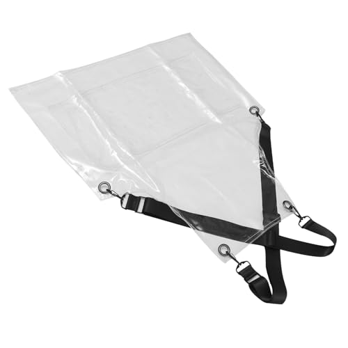 Tablier de coiffure transparent anti-taches à sangle réglable Homoyoyo