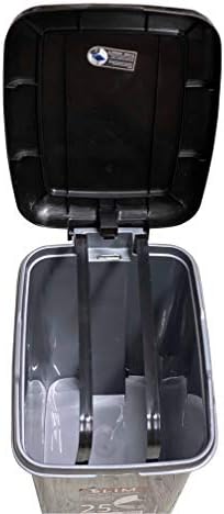 VR7 High Grade Plastic Pedal slim Waste Rubbish Kitchen Bin Dustbin (40L)