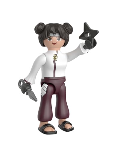 Playmobil 71220 Tenten Naruto Shippuden Comprend Le Personnage de Tenten spécialiste en Armes Ninja Dès - vue 8