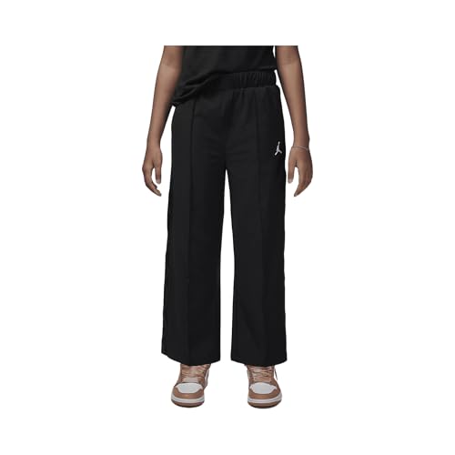 Nike Air Jordan Big Kids Girls' Jumpman Woven Taping Pants (Black)