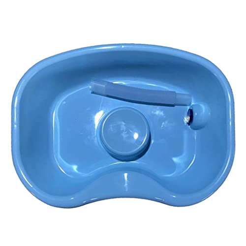 Image of SYDLIn Bed Shampoo Hair Washing Basin Bathing Aid for Disabled Elderly Pregnancy Light Blue 70cm| Other Daily Living Aids| Medical Mobility & Disability