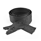 ERQIAO Nylon-Reißverschlüsse, offenes Ende, unsichtbarer Reißverschluss zum Nähen von Taschen, Kleidungsstücken, Reparatur-Kits, DIY-Zubehör (80 cm, Nr. 5, 5 Stück)