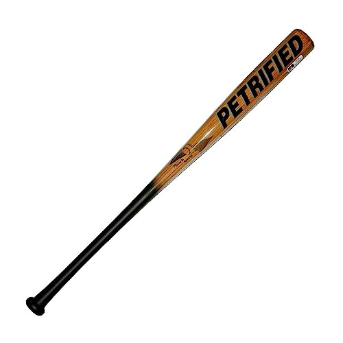 Pinnacle Sports Youth Petrified One Year Warranty Wood Bat Black | Brown 30" #TOP21