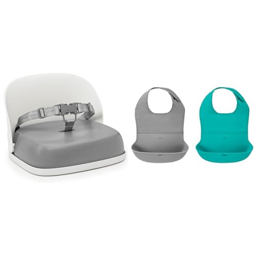 Image of OXO Tot Perch Booster Seat with Straps, Gray