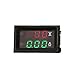 DC100V 10A Voltmeter Ammeter Blue Red Dual Amp Volt Voltage Current Meter Gauge Tester Panel Digital LED Display 1Pcs (Color : 3)