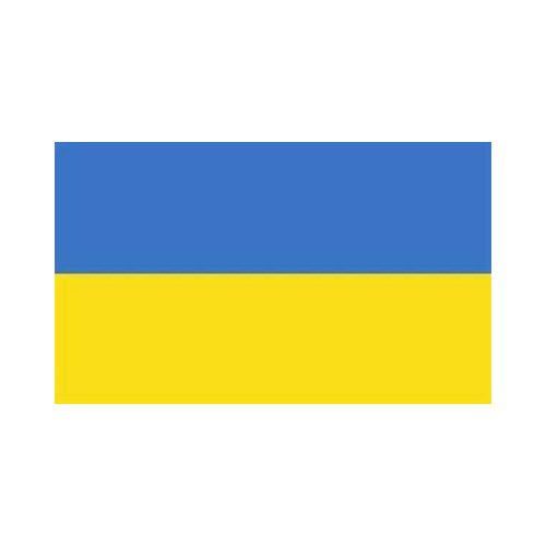 Drapeau Ukraine 90x150 cm pour événements et décoration extérieure
