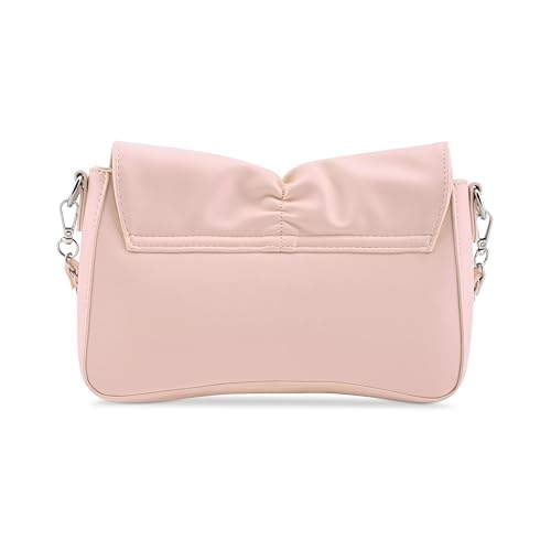 Image of Fastrack Bow-tiful Sling | Faux-Leather Women Handbags| Ladies Purse Handbag | Sling Bag for Casual Carry
