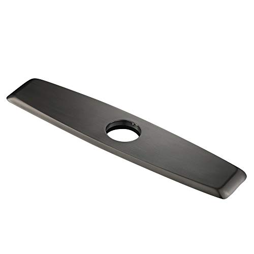 Kraus Deck Plate for Kitchen Faucet in Oil Rubbed Bronze, DP02ORB - image 1