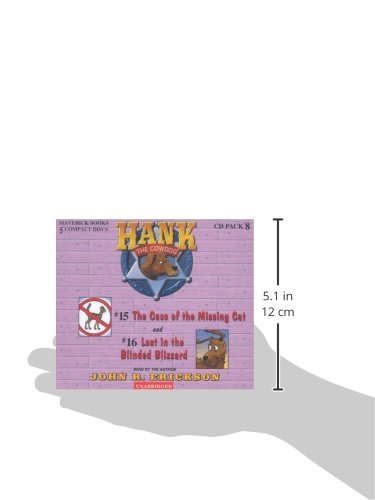 Hank the Cowdog CD Pack #8: The Case of the Missing Cat/Lost in the Blinded Blizzard (Hank the Cowdog Audio Packs)