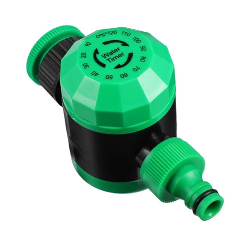 FUTUREORYY Temporizador Mecánico para Riego Exterior Controlador Automático para Sistema de Riego con Manguera Resistente la Intemperie Instalación Sencilla Programador para Jardín y Césped