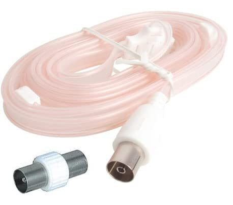 Indoor Radio HiFi Aerial Antenna for FM VHF with Female Coax Socket or Male Coax Plug Connection