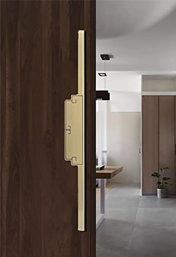 Poignée de porte push-pull de 40 cm : la solution ergonomique pour portes lourdes en bois