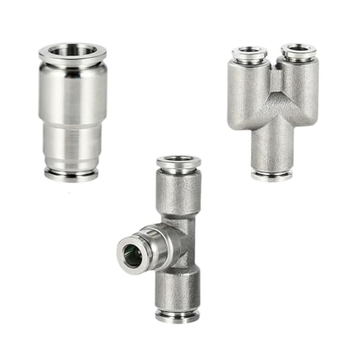 Raccord pneumatique haute pression 10 pieces union reduite PG6-4