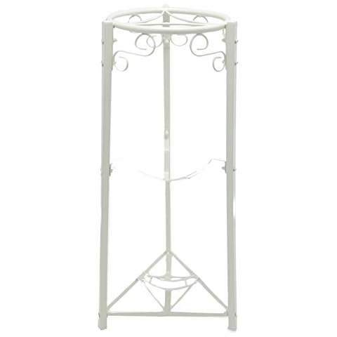 Bluewave 3-Step Floor Metal Stand - 35", White Cover