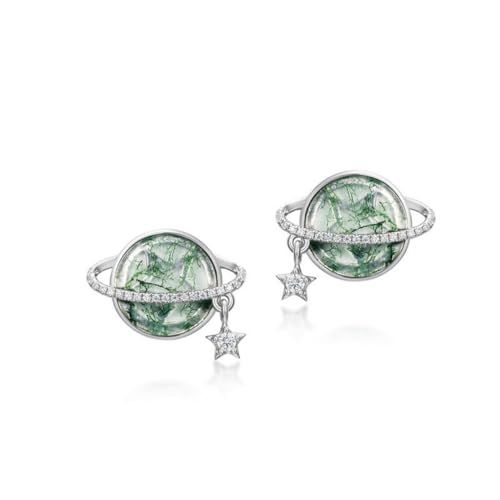 Boucles d'oreilles dreamy aesthetic argent cadeau femme idéal