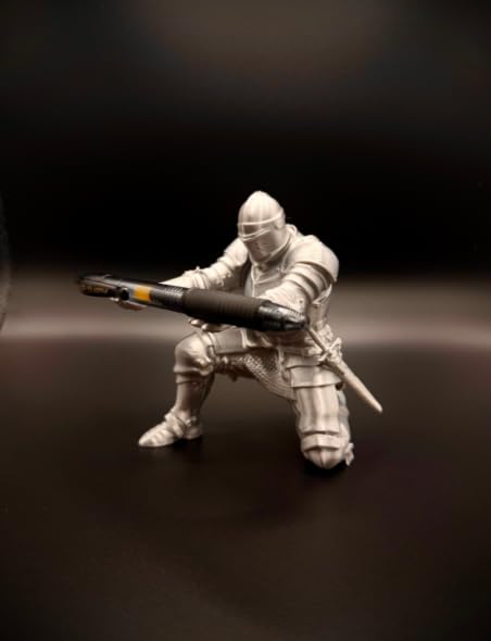 Ortaçağ Şövalyesi Kalemlik Masa Dekoru! Dekoratif Organizer | Ofis & Ev İçin Şık Kalem Tutucu, Hediye Seçeneği - The Medieval Knight Pen Holder Desk Art!