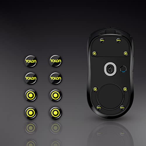 TALONGAMES Curved Edges Ultra Strong Glass Universal 6mm Mouse Feet Skates...