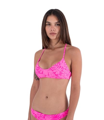 Hurley Jungle Walk : haut de maillot de bain femme, brassière de surf réglable