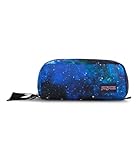 JanSport Perfect Pouch – Accordion Opening, Single Compartment with 3 Dividers, Small Internal Pocket, Cyberspace Galaxy