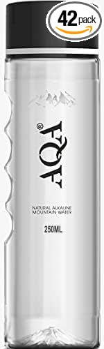 AQA Naturally Alkaline Mountain Water | 250ml - 42 bottles | Natural Mineral Water from The Himalayas