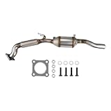 PHILTOP High Flow 54582 Catalytic Converter Kit Fit for 01-02 Golf, Beetle 2.0L AVH，03-05 Beetle 2.0L，2003-2006 Golf 2.0L，Stainless Steel Catalytic Converter(EPA Compliant)
