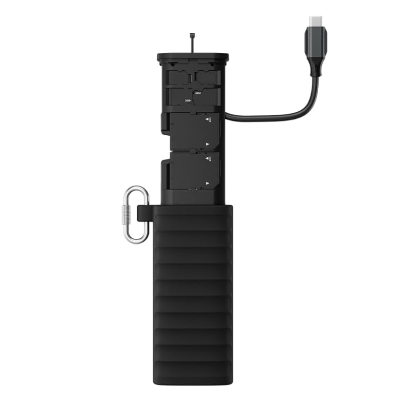 Adaptador de lector de tarjetas USB C a SDXC, lector de tarjetas de memoria, transferencia rápida de datos