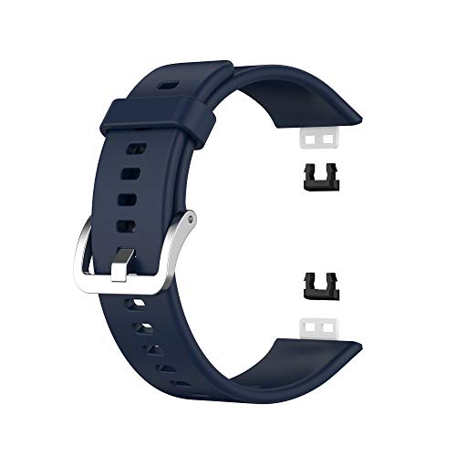 Correa Compatible con Huawei Watch FIT Azul oscuro miniatura 4