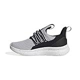 Adidas Unisex-Kids Lite Racer Adapt 7.0, White/Black/Black, 4