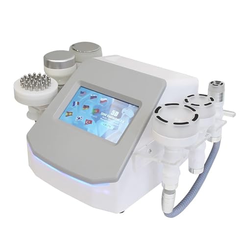 HSRG Máquina De Adelgazamiento para Moldear El Cuerpo, Máquina De Adelgazamiento por Cavitación 120K, Dispositivo De Belleza De Elevación Anticelulítica para Esculpir El Cuerpo, para Quemar Grasa