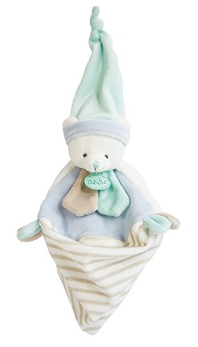 Preisvergleich Produktbild Baby Nat die kuschlig weich blau Teddy Bear Design