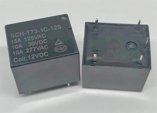Relais 5 broches SCH-T73-1C-12S pour réparer une carte électronique en panne de 12V