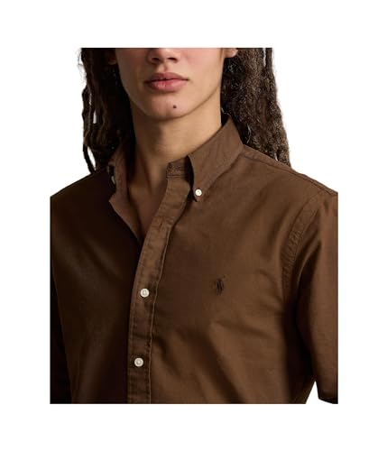 Image of POLO RALPH LAUREN Men's Classic Fit Plaid Oxford Shirt