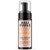 BALI CURLS Curl Volume Foam – Leichter Styling-Schaumfestiger für Locken – Luftiger Lockenschaum für voluminöses Haar – Haarschaum für extra Halt und geschmeidige Styling-Ergebnisse – 150ml