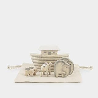 East of India: Noahs Ark Set In Cotton Bag
