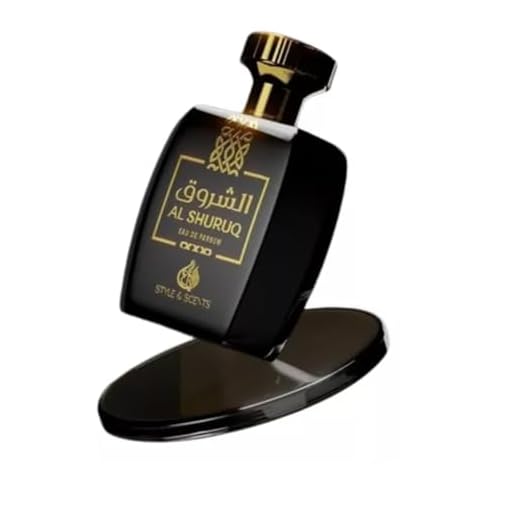 Perfume Árabe Al Shuruq Original 100ml Style & Scents Masculino Forte, Marcante, Aromático Alta Fixação, Excelente Projeção, Longa Duração,
