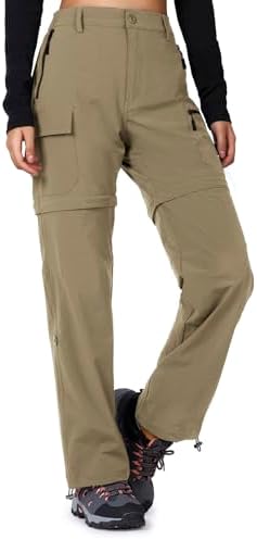 Cycorld Women's-Hiking-Pants-Convertible Quick-Dry-Stretch-Lightw...