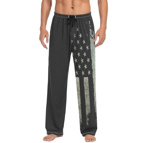 Mens Pajama Pants Pj Bottoms Lightweight Soft Lounge Pant with Pockets Drawstring3