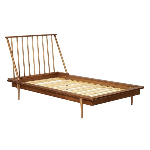 Walker Edison Mid Century Modern Solid Wood Spindle...