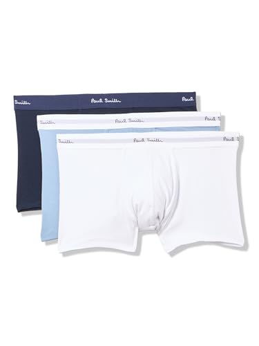 Paul Smith Men's Men Trunk 3 Pack Mix Pln, Oxford, S