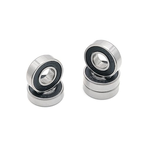 Rodamiento 16001 2RS de 12x28x7 mm en acero cromado sellado