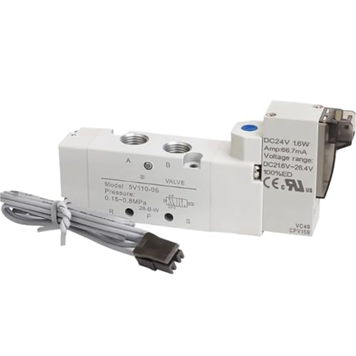 Électrovanne 5V 5V130P-M5 à trois positions double commande - 5