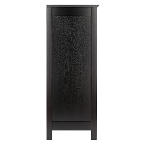 Winsome Terrace Storage Shelf 3-Tier Wide In Espresso, 37-Inch #TOP2