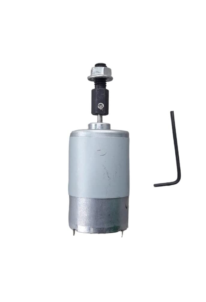 Sonsole 12 Volt DC Motor High Torque, Brushed Motor for DIY With Shaft Connector Studd. With Allen Key, (Pack of 1), Metal (B0BHPLB17K) Amazon Price History, Amazon Price Tracker