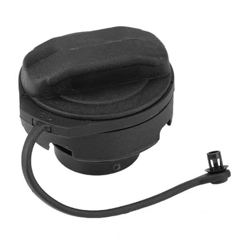 CABLEPELADO - Tapón para Depósito Compatible con Combustible Diésel y con Múltiples Modelos de Vehículos, Cierre de Rosca Seguro, Protección contra Fugas, Plástico, con Cuerda de Seguridad