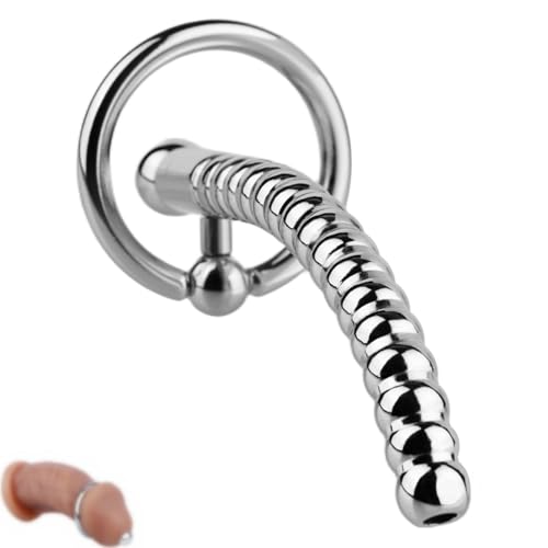 Tige urétrale amovible en métal pour hommes avec anneau fixe Accessoire d'exercice - frhlM74 (M)