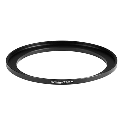 Image of 67-77mm Step-Up Ring Adapter, 67mm to 77mm Step Up Filter Ring for 67mm Lens Install 77mm ND CPL UV Camera Lens Filter(67mm-77mm)