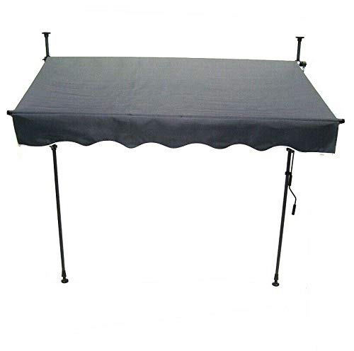 KESSER® Tenda da Sole a Morsetto con manovella per Balcone, Tenda da