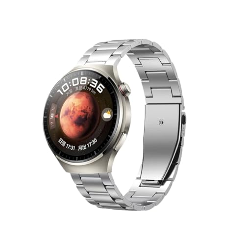 [LOKLNEYK] 22/20mm �`�^���X�g���b�v�A�ɓK������Huawei Watch GT6 Pro/GT6/GT5/4 /3 Pro 46mm�A�ɓK������Amazfit GTR 47mm/Balance 2 �p(Silver,For Huawei 